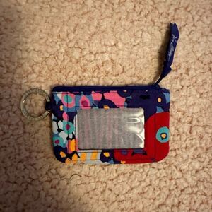 Vera Bradley coin purse purple floral coin purse